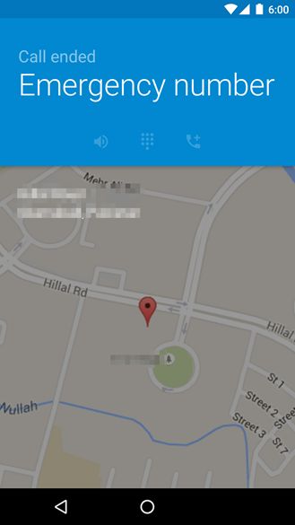 Fotografía - [Android M Característica Spotlight] Llamadas de emergencia mostrará automáticamente la más cercana Contact Center y de la ubicación actual